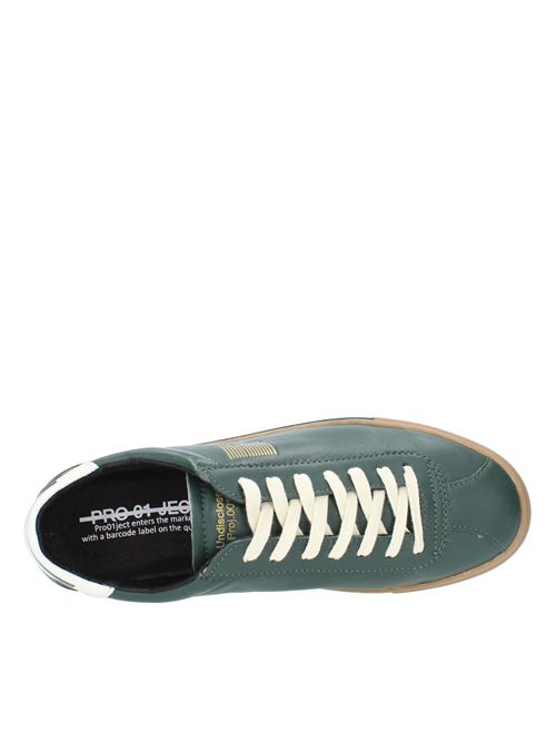 Leather trainers PRO 01 JECT | P1LM GG09VERDE/BIANCO